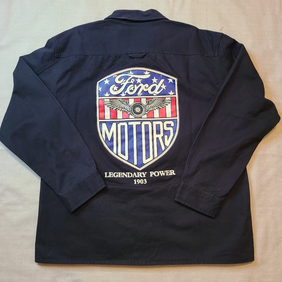 Ford Other - Ford Motors Heavy Twill Chore Jacket with "Legendary Power 1903"  Emblem